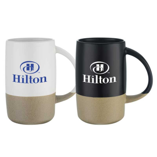 17 Oz Ceramic Mugs with Vintage Finish