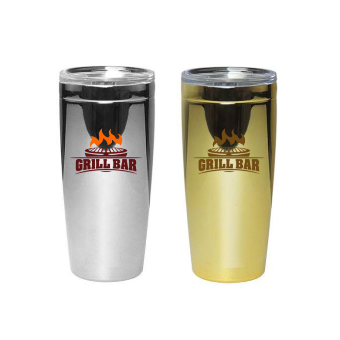 20 Oz Custom Electroplated Nova Tumblers