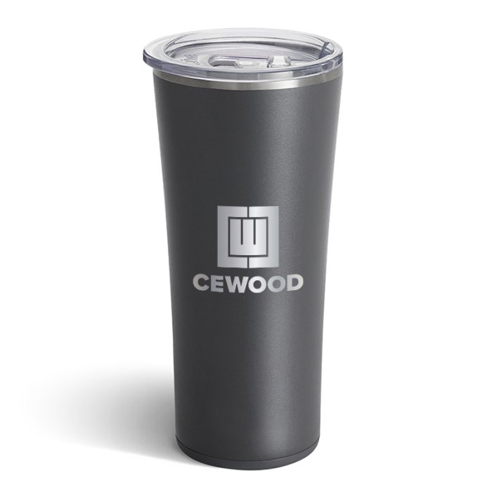22 Oz Promotional Swig Life Gray Stainless Steel Tumblers