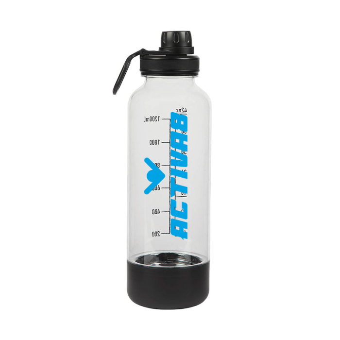 50 Oz Imprinted Duke PCTG Water Bottles with PP Bowls