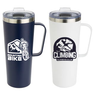 Maroni 28 Ounce Vacuum Insulated Stainless Steel Mugs