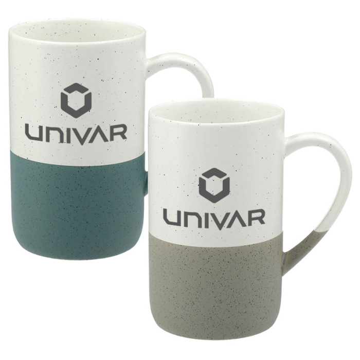 Custom Printed 13 Oz Speckled Wayland Ceramic Mugs