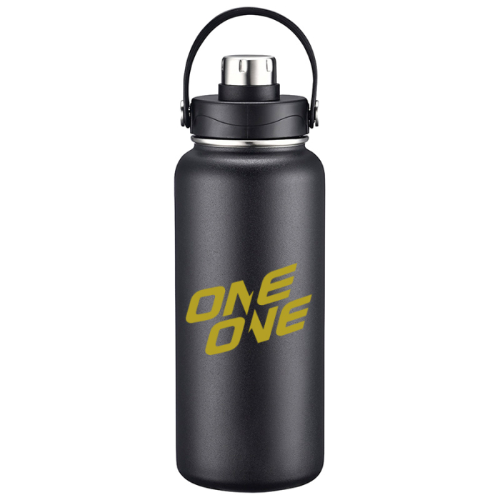 Customized Bresso 34 Ounce Vacuum Insulated Bottles with Twist Top Spouts