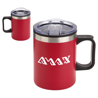 Zara 14 Ounce Stainless Steel and Polypropylene Mugs
