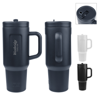 Cutter & Buck® 40 Oz Recycled Stainless Steel...