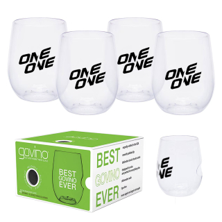 Govino® 12 Oz Dishwasher Safe 4 Pack Wine/Cocktail Glasses