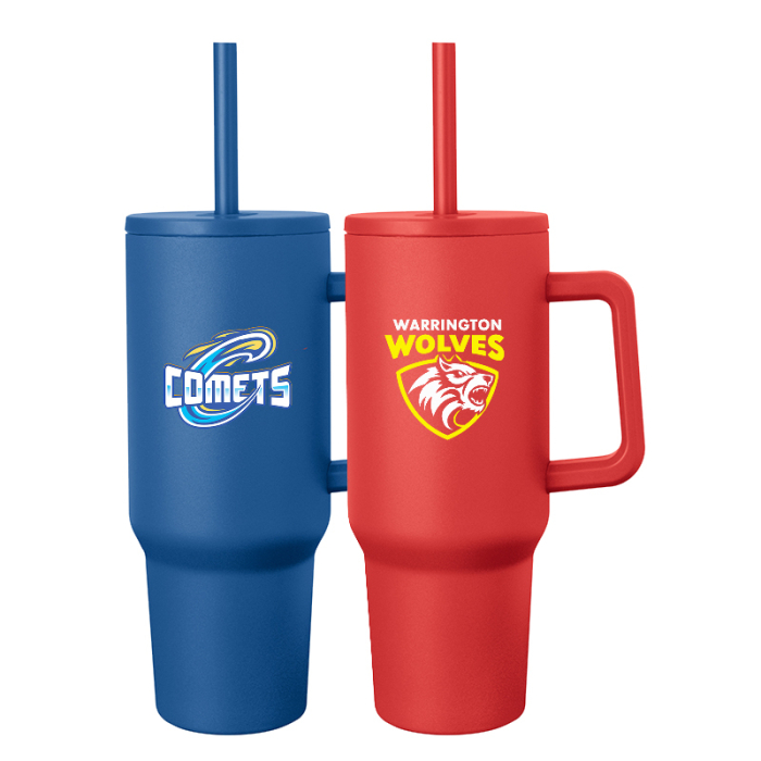 Imprinted 40 Oz Full Color Jackson Intrepid Stainless Steel Tumblers