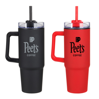 Octava 30 Oz Stainless Steel/Polypropylene Mugs