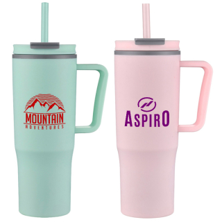 Sofia 30 Ounce DoubleWall Polypropylene Mugs