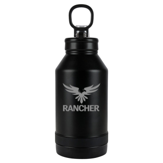 Manna™ 64 Oz Push Double Wall Stainless Steel...