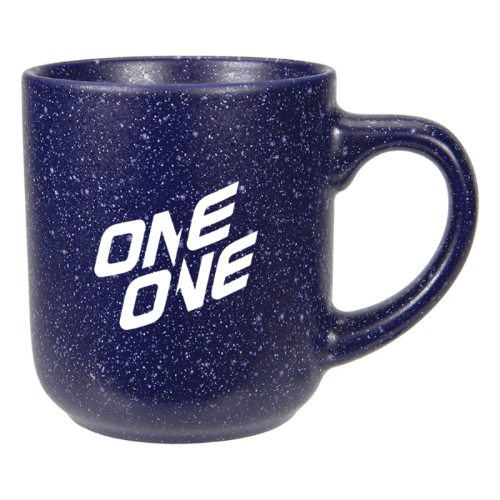 Personalized 14 Oz Speckled Matte Ceramic Mugs