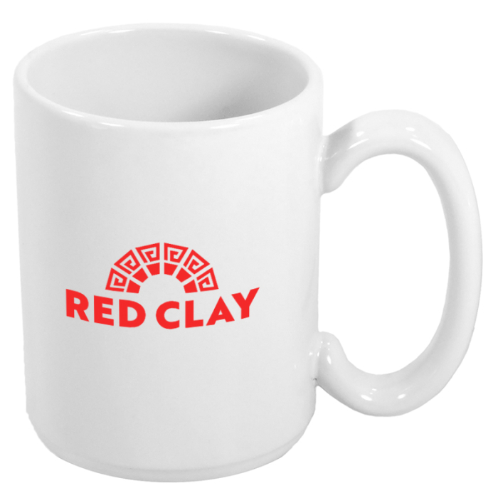 Personalized 15 Oz El Grande White Mugs