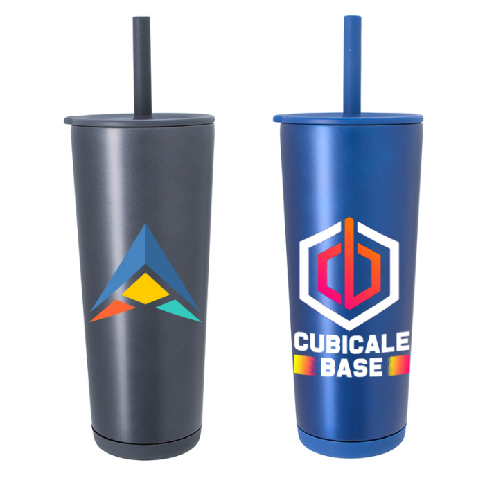 Personalized 24 Oz Astrid Recycled Vacuum Tumblers