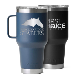 30 Oz Yeti Rambler Travel Mugs with Stronghold Lids
