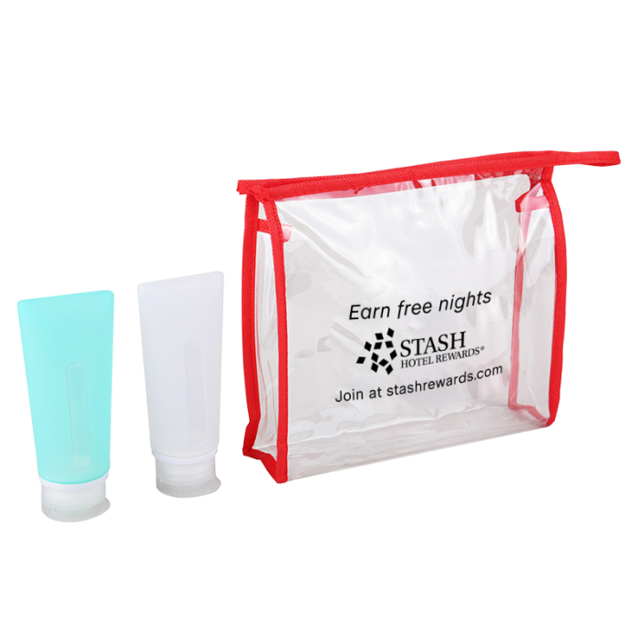 Personalized Silicone Travel Bottle Sets