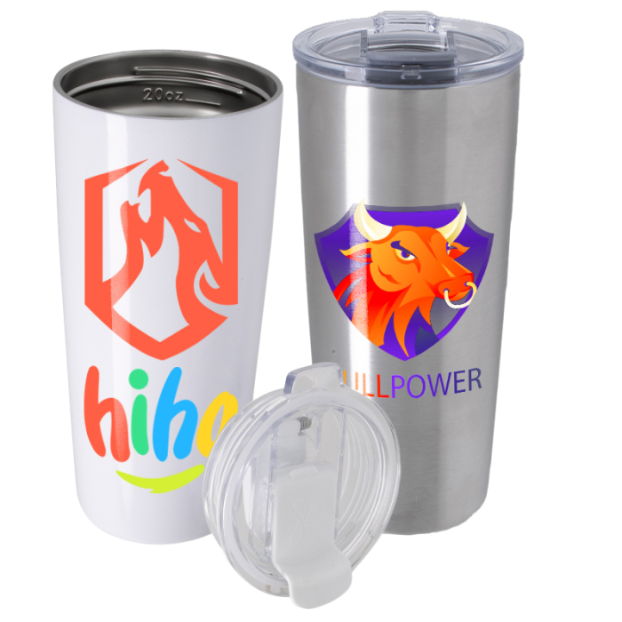 Promotional 20 Oz Flip Lid Tumblers