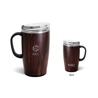 Swig Life™ 18 Oz Bourbon Barrel Travel Mugs