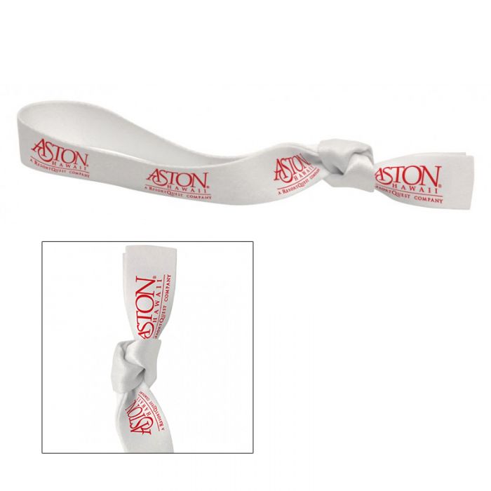 Promotional 3/4 Inch Sublimated Wrist Lanyards with Knot