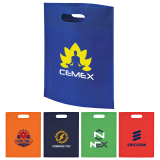11 x 14 Inch Custom Heat Sealed Non-Woven Exhibition Tote Bags