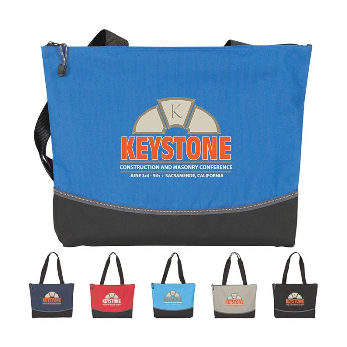 Custom Imprinted Atchison Indispensable Everyday Tote Bags