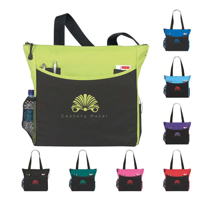 Custom Printed Atchison Transport It Tote Bags