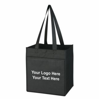 Personalized Non-Woven 6 Bottle Wine Tote Bags