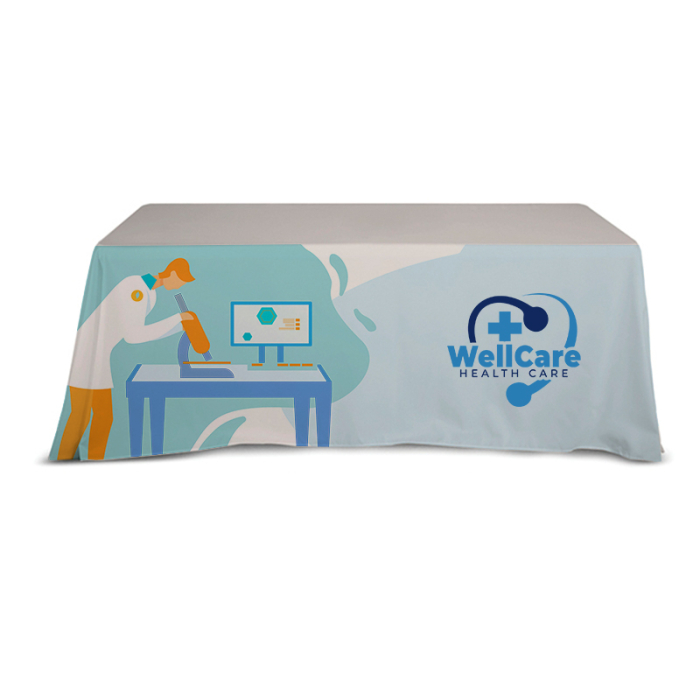 Promotional Display Splash 6 ft Table Throws