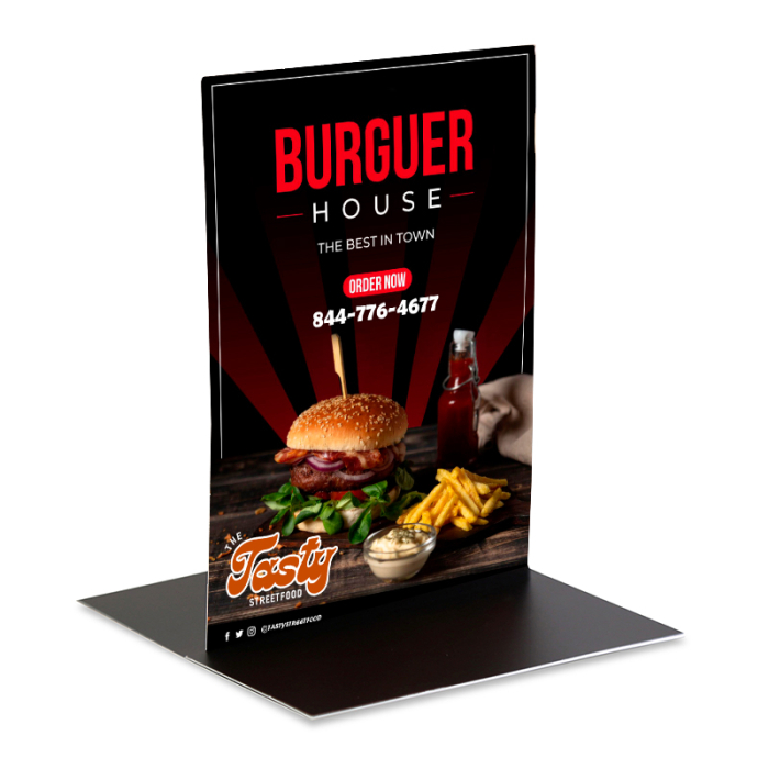 Imprinted Stick'n Glide Table Topper Displays