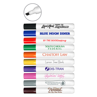 Chisel Tip Dry Erase Markers