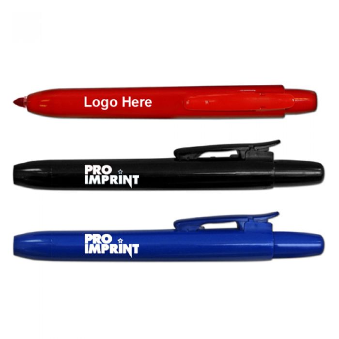 Promotional Retractable Permanent Markers