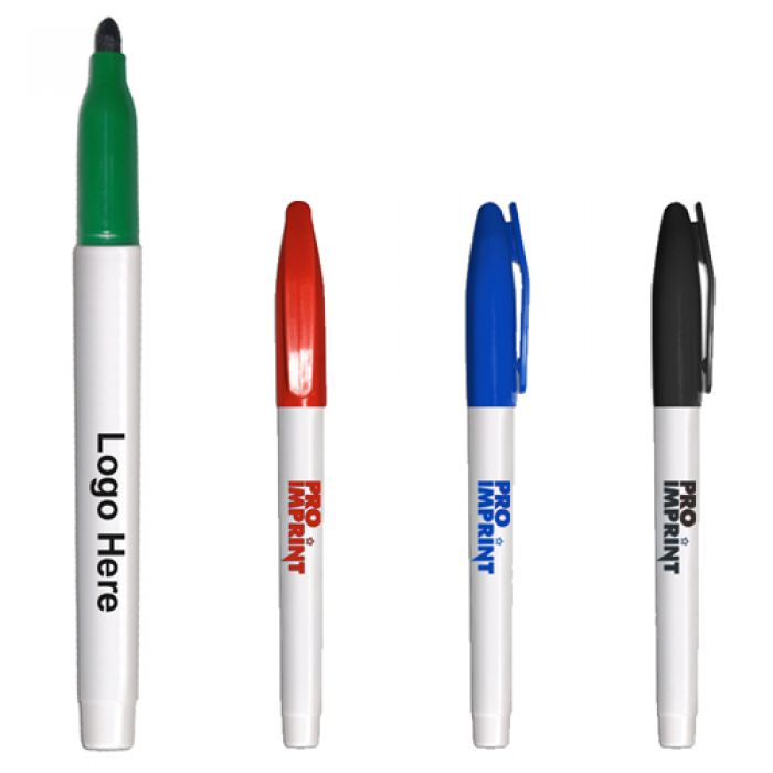 Promotional Sharp Mark Fine Tip Permanent Ink Markers