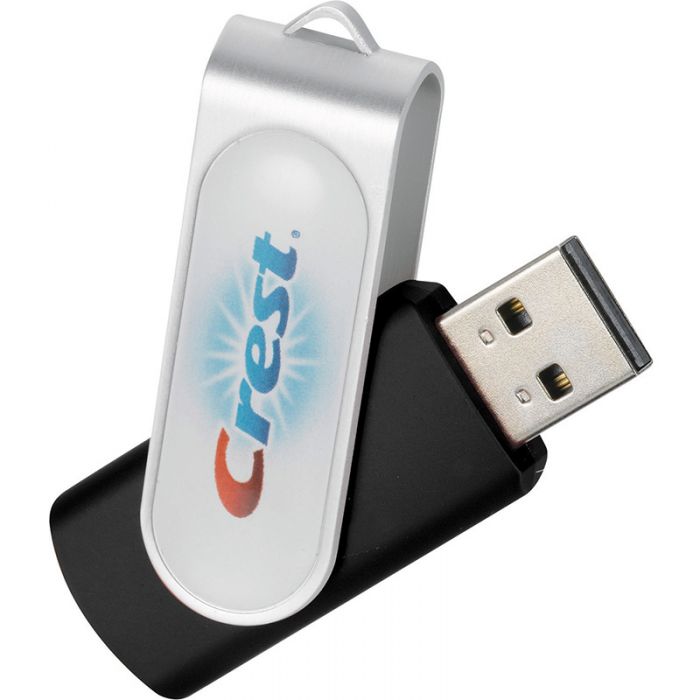 Promotional 8GB Domeable Rotate Flash Drives