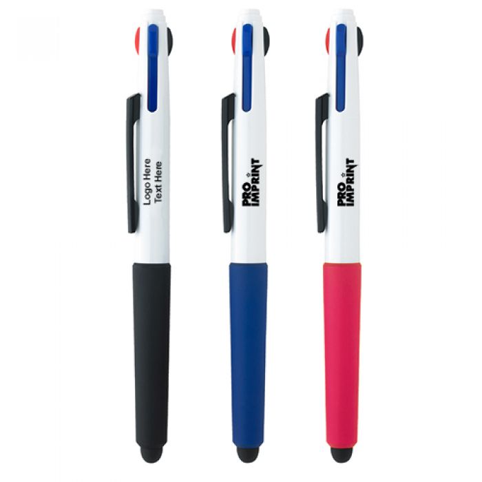 5.5 Inch Promotional 3-In-1 Stylus Pens