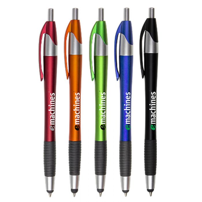 Custom Archer2 Stylus Pens with Black Gripper