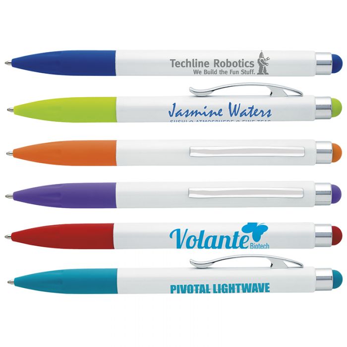 Custom Imprinted Jewel Stylus Metal Pens