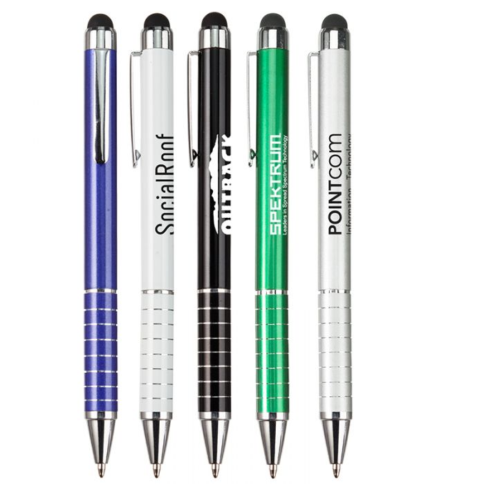 Custom Malaga Aluminum Stylus Pens