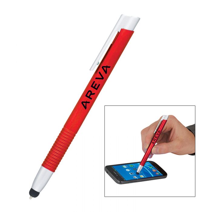 Custom Printed Giza Pens with Stylus