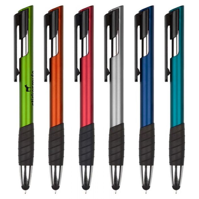 Promotional Kickstand Metallic Stylus Pens and Phone Stand