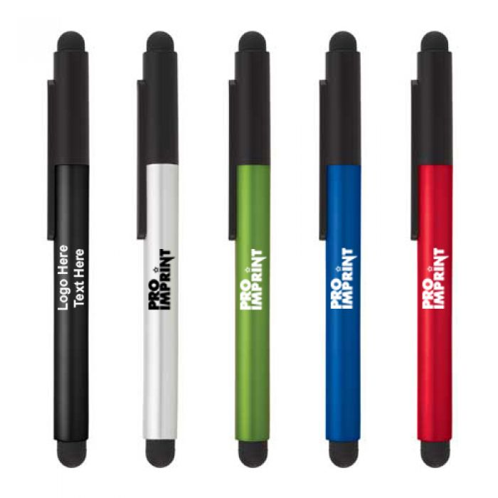 Promotional Stealth Pen with Mobile Stand & Stylus