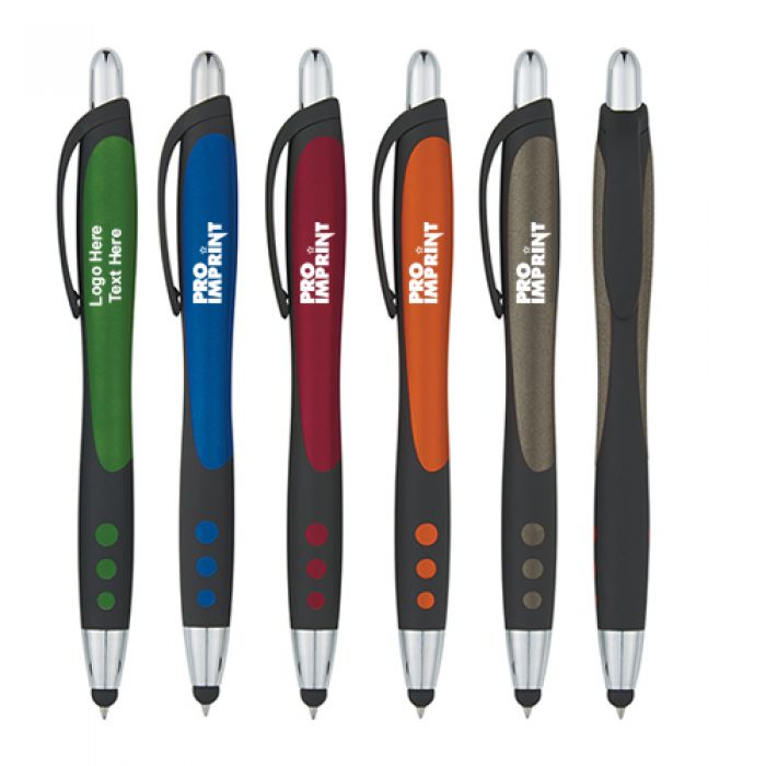 Promotional Velvety Touch Stylus Pens