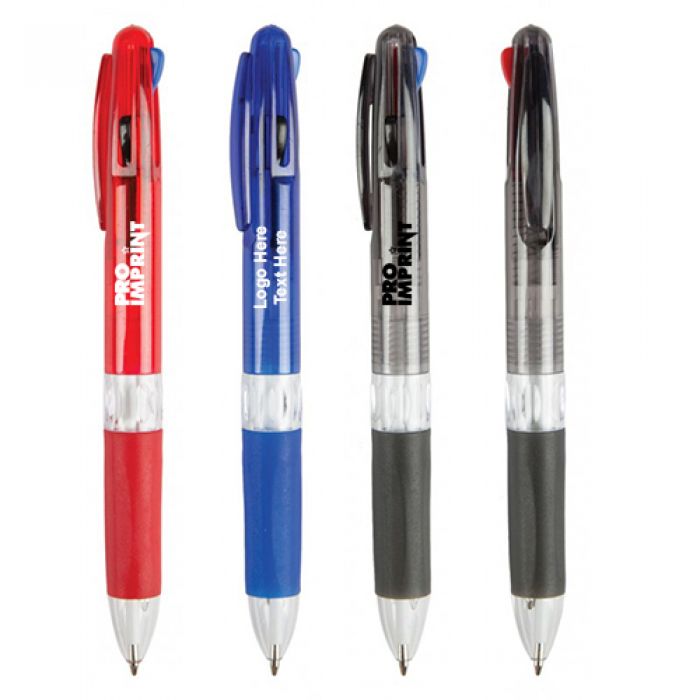 Promotional 3 Color Ink Muskateer Ballpoint Pens