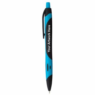 5.75 Inch Sleek Write Two-Tone Rubberized Pens