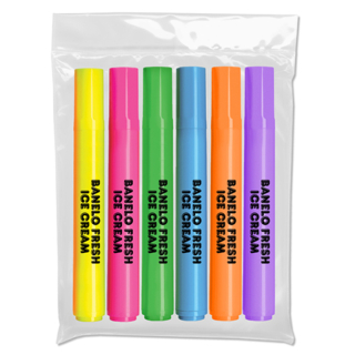 Brite Spots® 6 Piece Highlighters