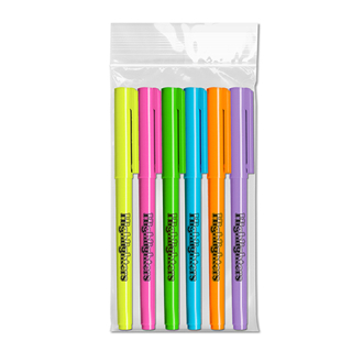 Brite Spots® 6 Pack Pocket Highlighters