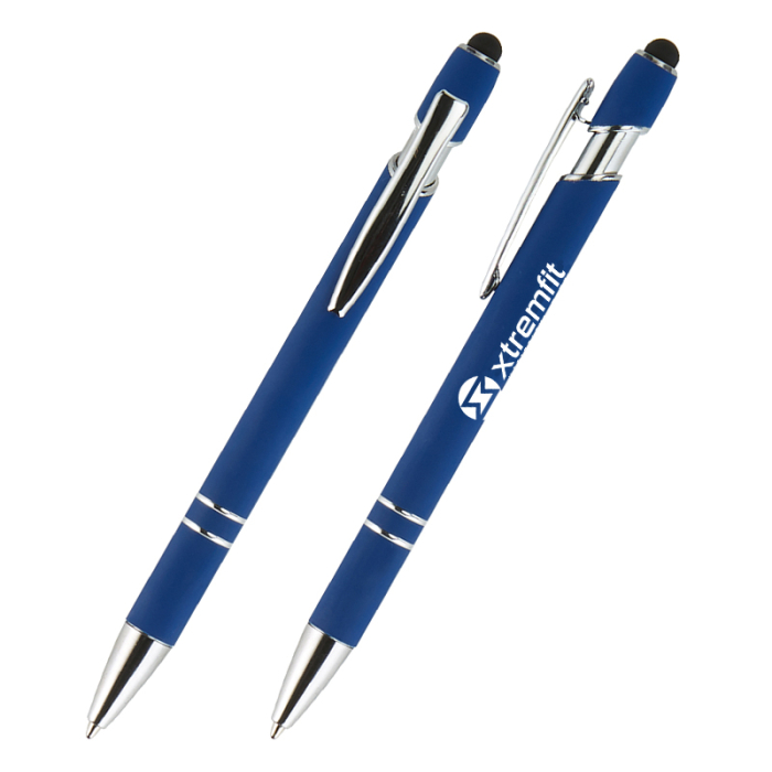 Custom Granada Velvet-Touch Aluminum Stylus Pens