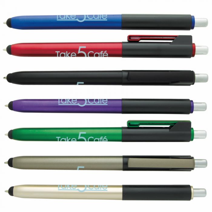 Custom Imprinted Flat Clip Stylus Pens