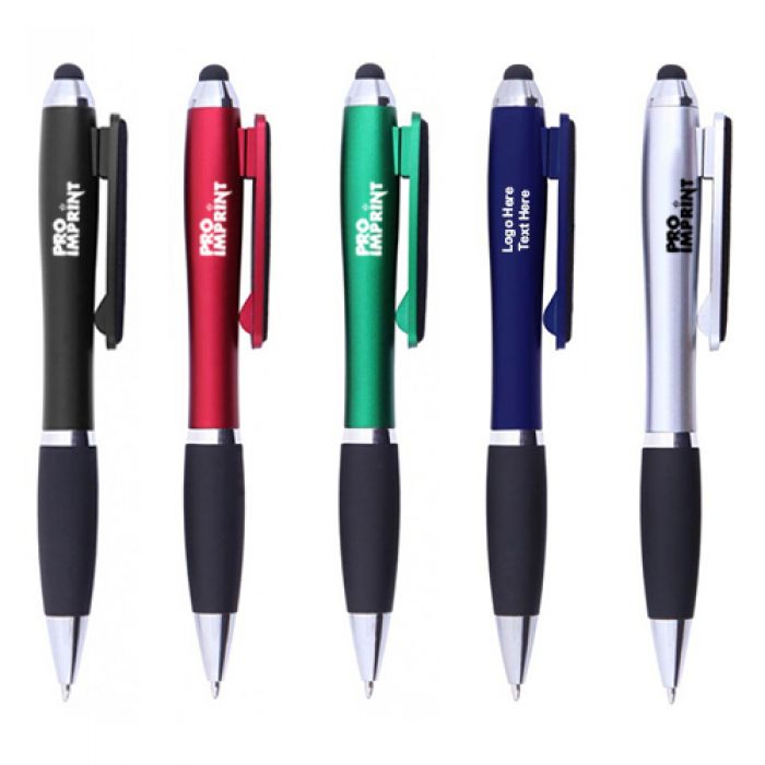 Custom Imprinted Multi-Purpose Stylus Pen Plus