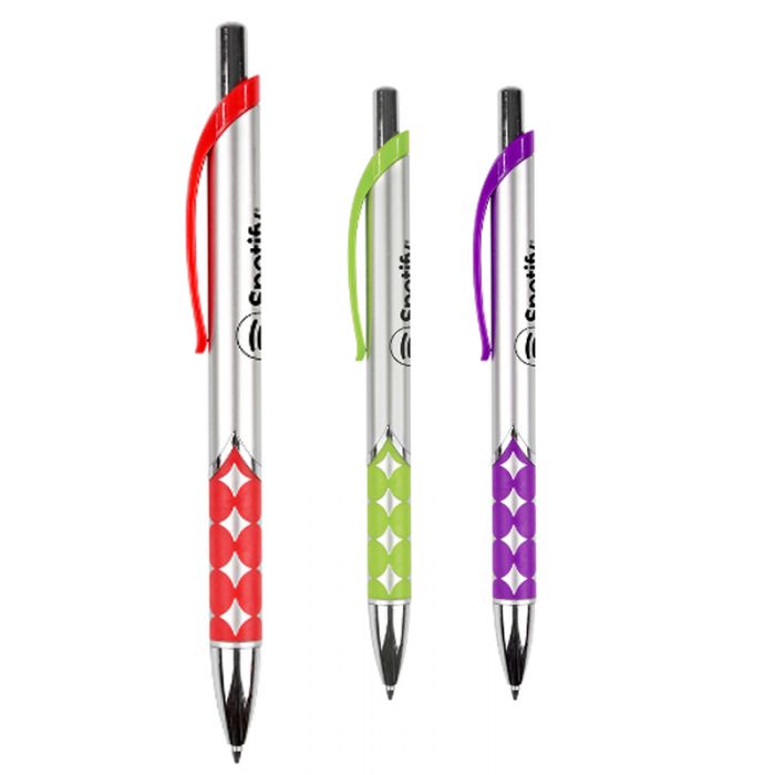 Custom Printed Jubileesilver Pen with Color Gripper