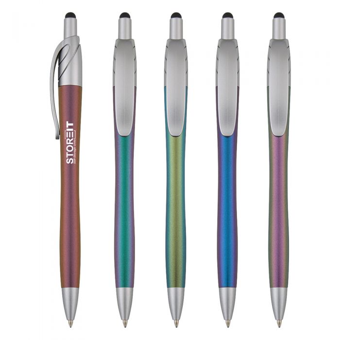 Custom Printed KeKe Chameleon Stylus Pens