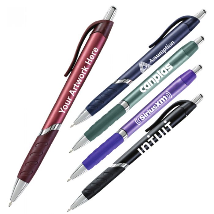 Custom Printed Metallic Blair Plastic Pens